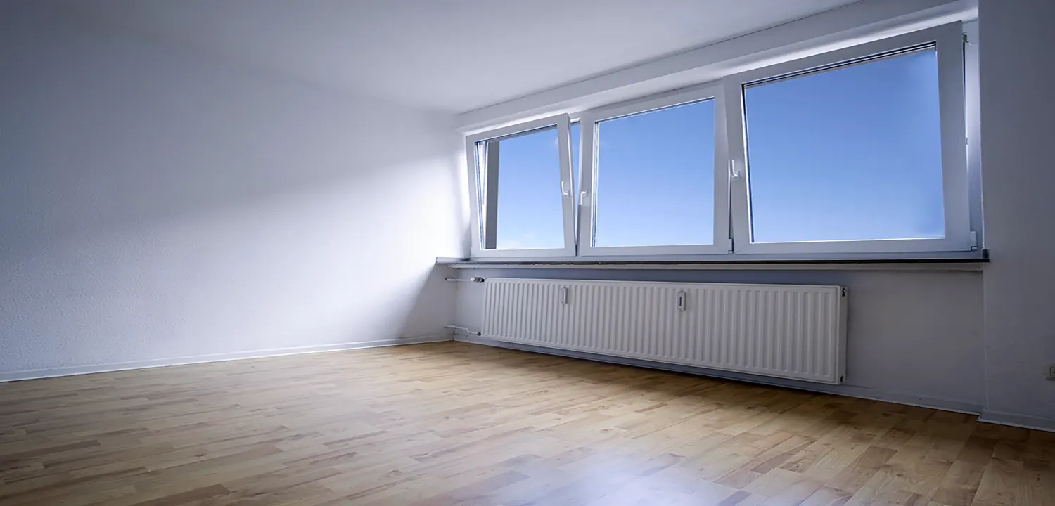 Rooms are left cleared and clean after House Clearance by C&M